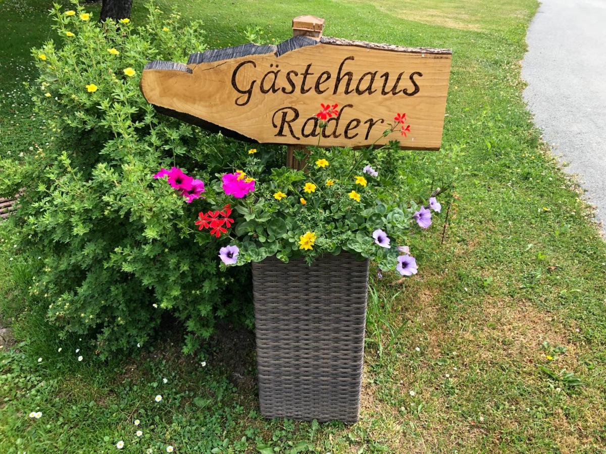 Gaestehaus Rader Weissbriach Eksteriør billede